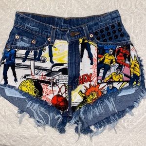 StarTrek Levi denim shorts